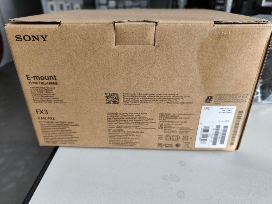 Sony FX30/FX3/ZV-E1/A7SIII Body. Нові. Гарантія 12 місяців.