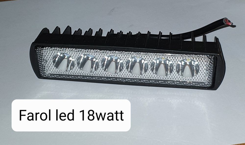 Farol led, Farolin Projector 18watt . Carro , Jeep, Mota, Camiao...