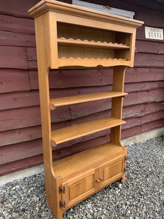 Regał lity debowy solidny 100 cm