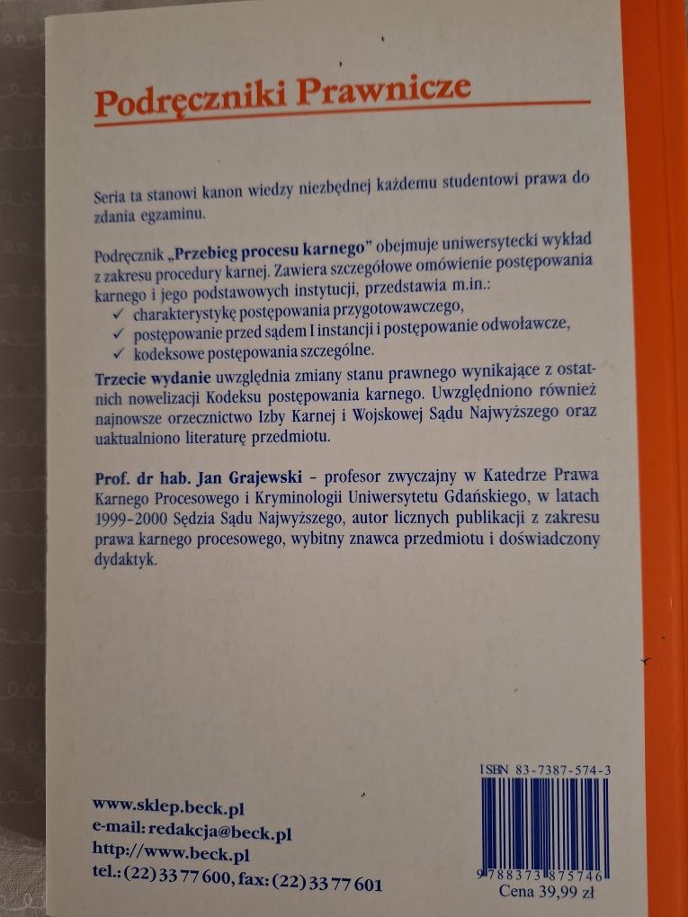 Jan Grajewski przebieg procesu karnego