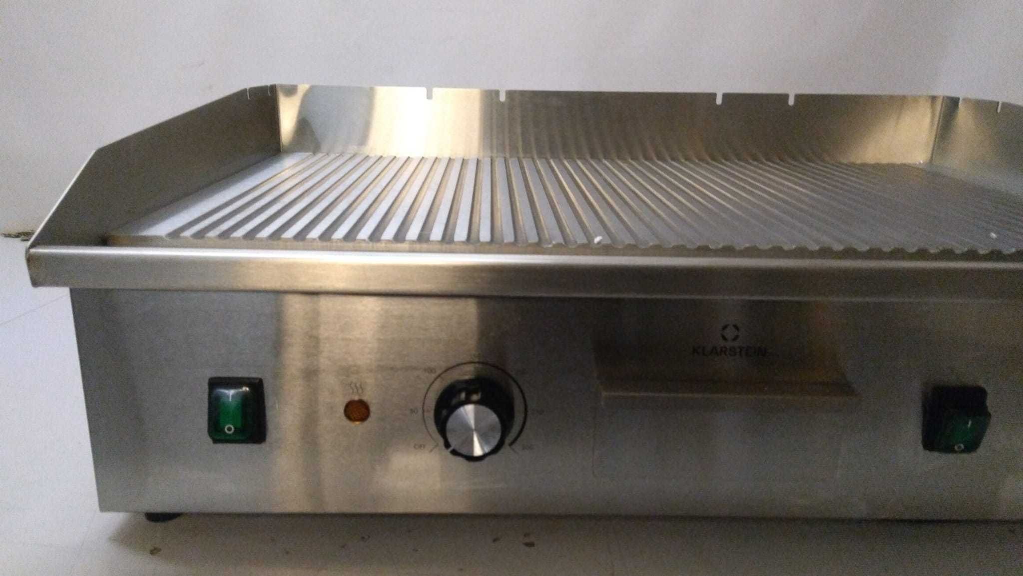 Grill elektryczny mocny kontaktowy. Patelnia  4400W  Klarstein  F-647