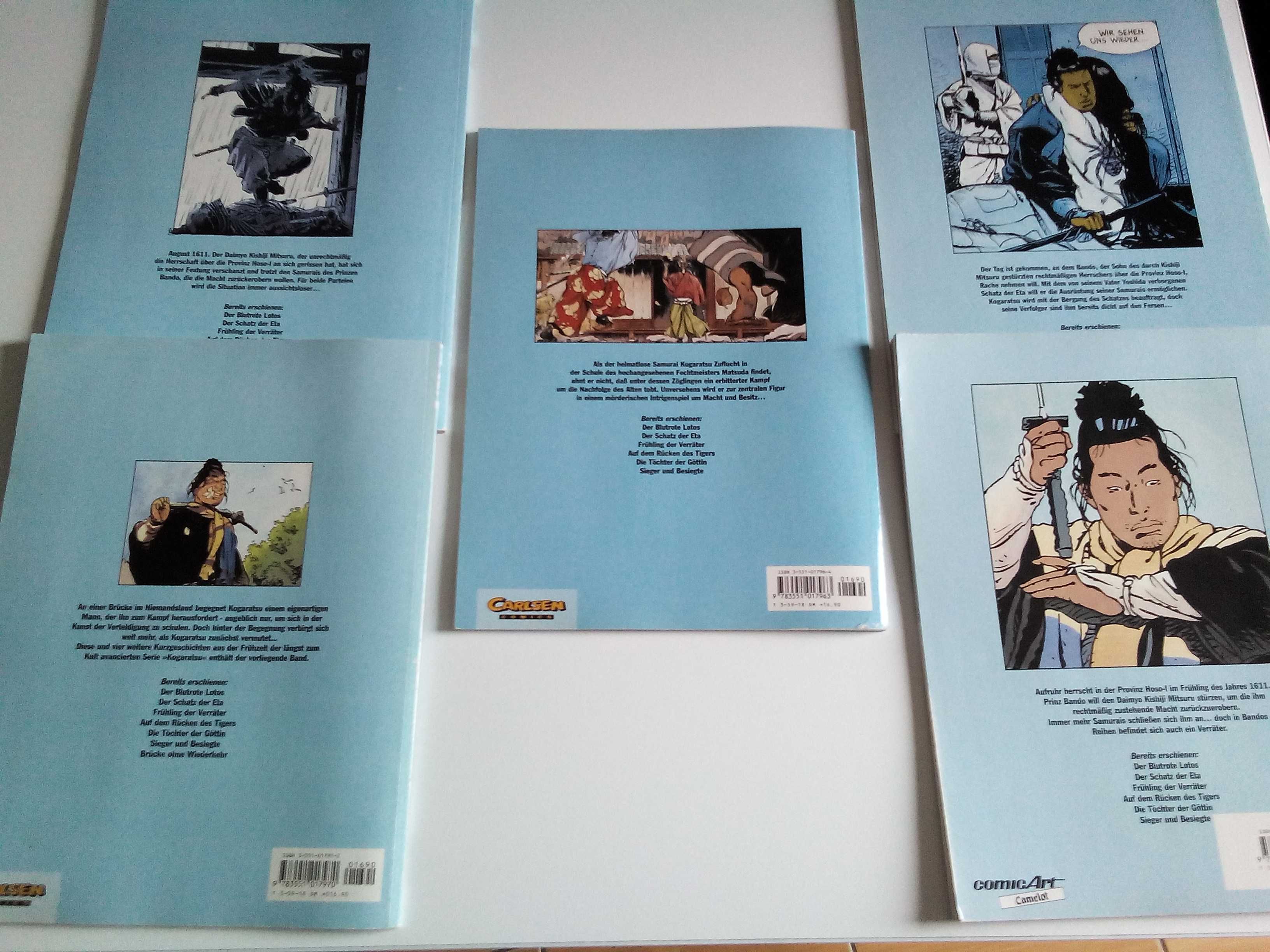 Komiks niemiecki Kogaratsu, 5 tomów