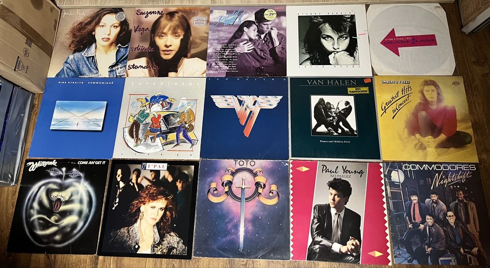Pakiet 220 winyli Rock Dance Italo Disco Pop Break