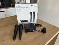 Mikrofon bezprzewodowy AKG WMS 40 Mini Dual Vocal - legalne pasmo