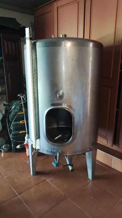 Cuba inox  500 litros