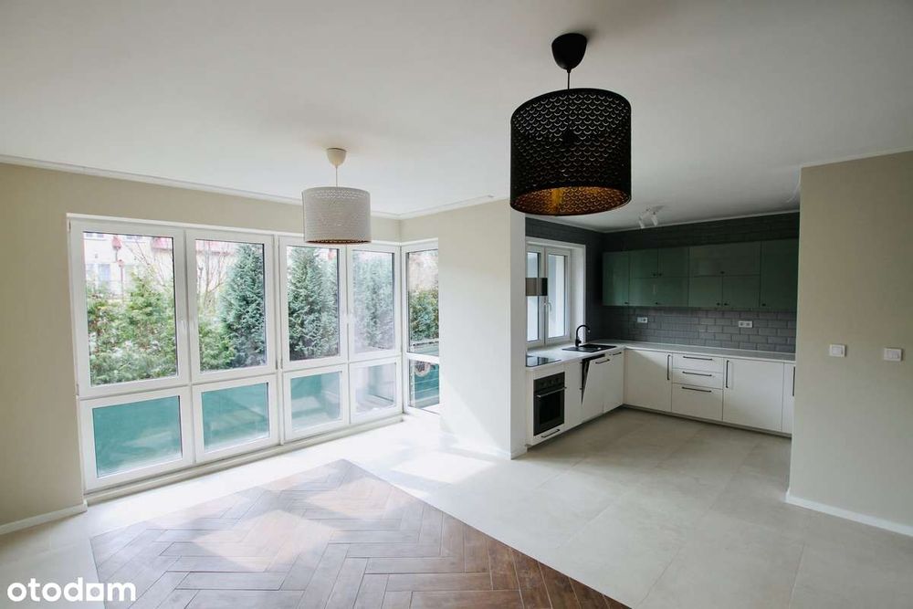 4-pokojowe mieszakanie 101m2 z ogródkiem i garażem