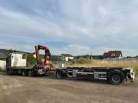 Mercedes-Benz Actros 2541 BDF kontener 6x2 EZ Palfinger 29009 poszerzony  Actros 2541 z HDS Palfinger PK29002 + PILOT plus przyczepa komplet