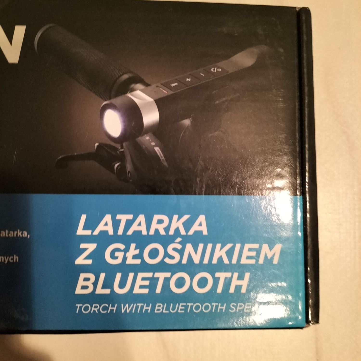 Lampka do roweru z głośnikiem bluetooth nowa