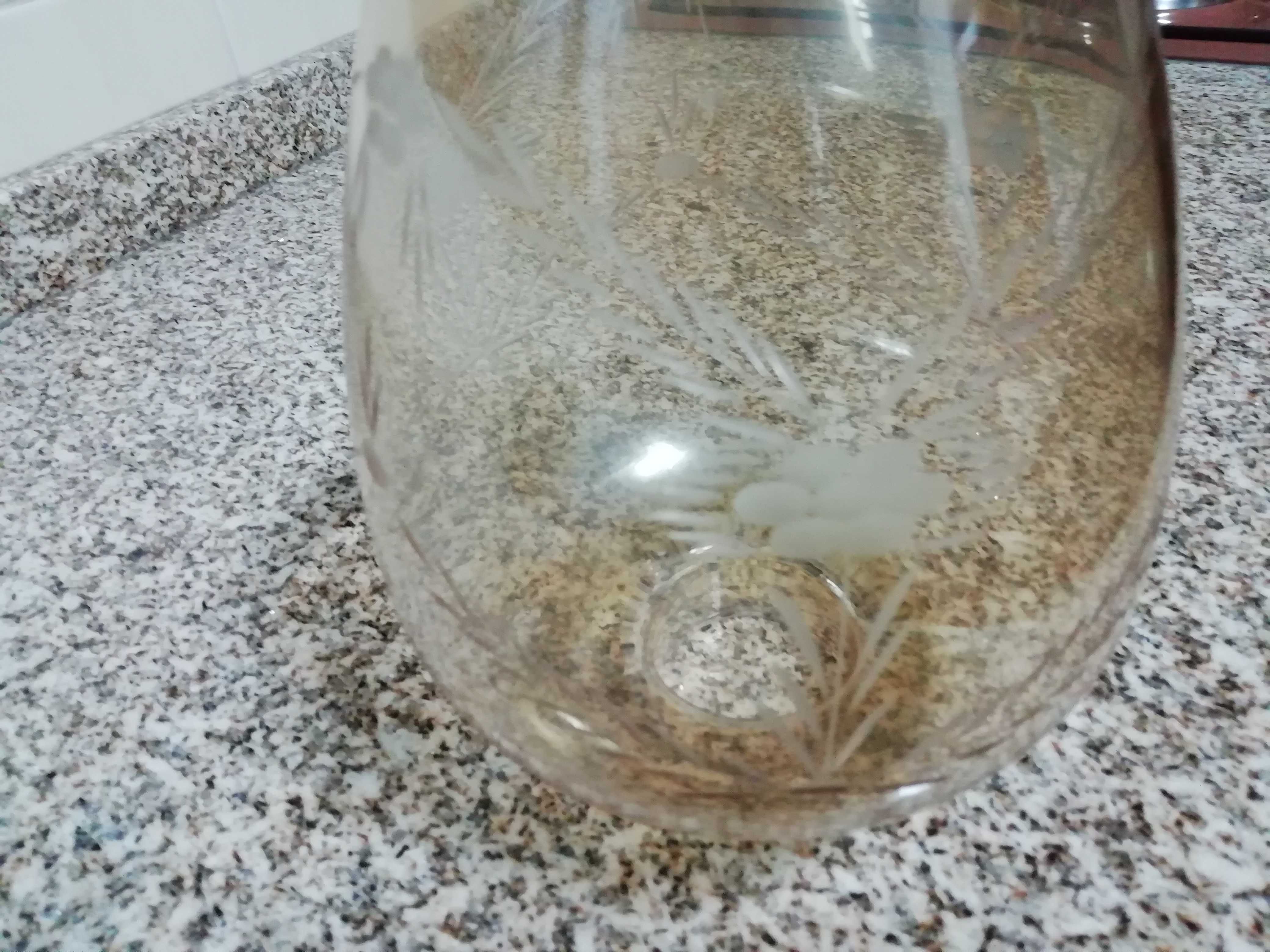 Abajur candeeiro mesa cabeceira (cristal)