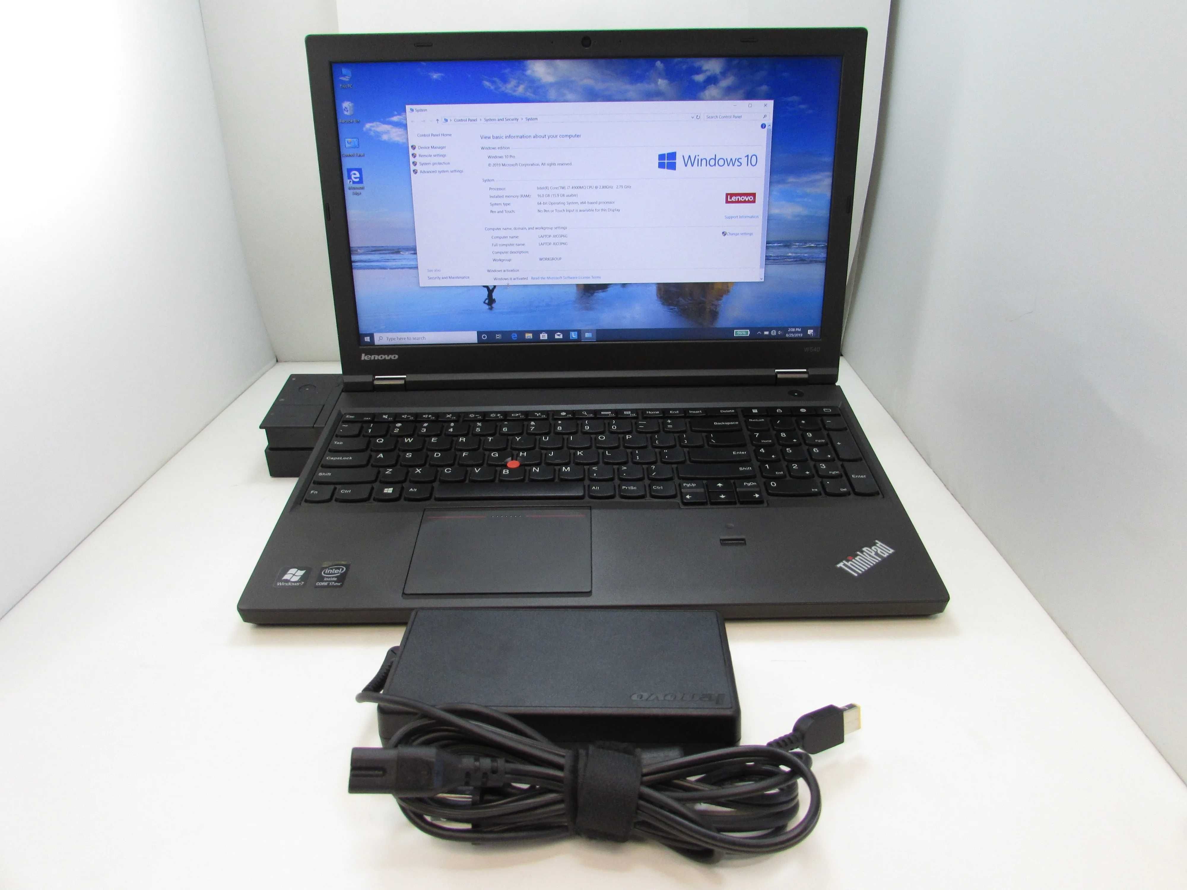 15.6" Lenovo Thinkpad W540 (i7-4700MQ, 16GB, Quadro K1100M)