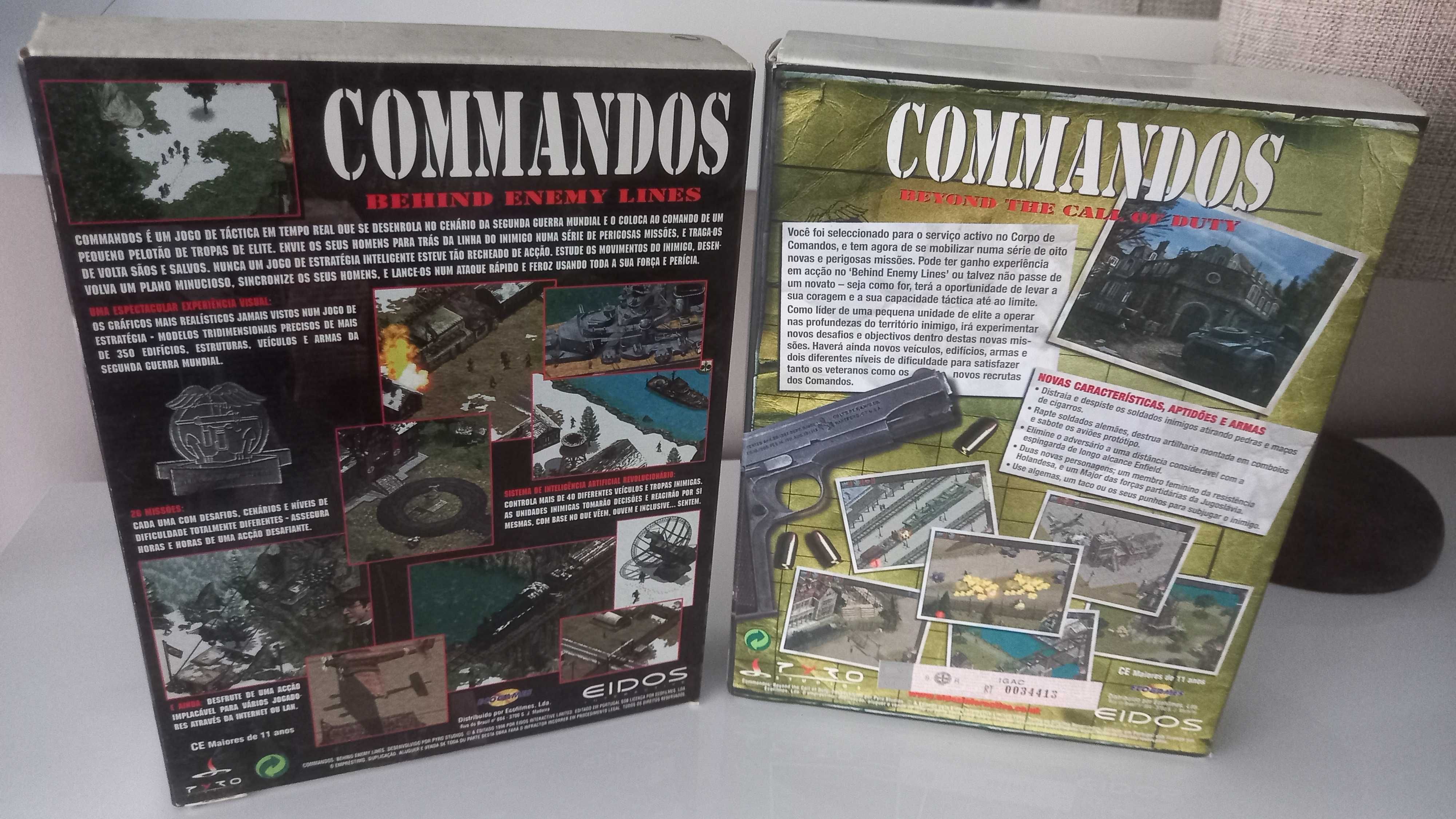 Commandos + Expansão PC Big Box (PT)