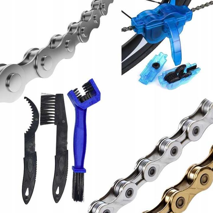 Szczotka do czyszczenia łańcucha rowerowego