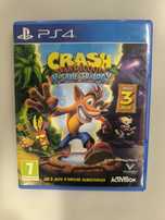 Jogo Crash Bandicoot N Sane Trilogia (3 jogos em 1) PlayStation 4
