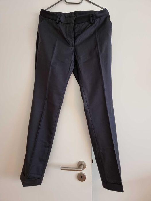 Fato Sacoor calça/casaco NOVO azul escuro 38/UK 12