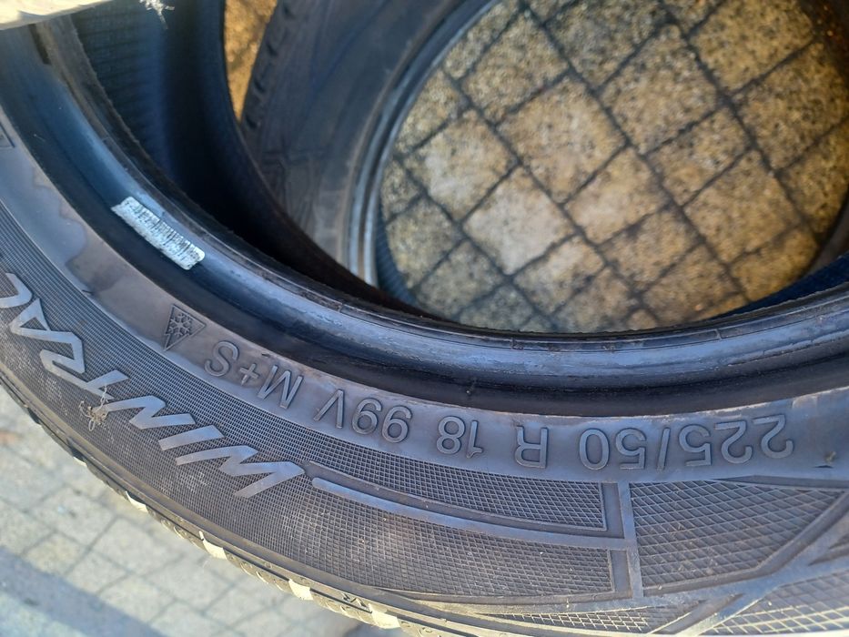 Opony Verdestein 225/50/18 opony praktycznie jak nowe.