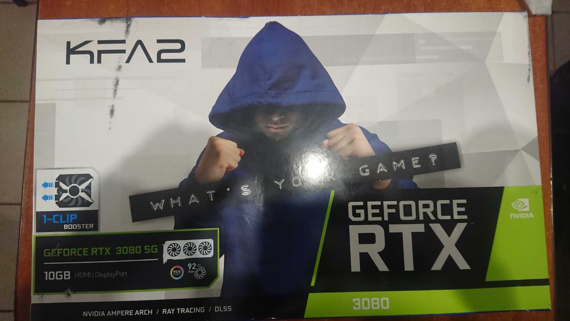 Вiдеокарта KFA2 RTX 3080 SG LHR 10G GDDR6Х (320bit)