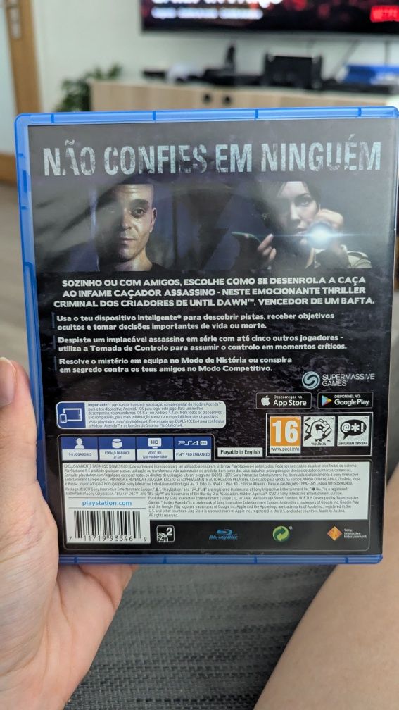 Hidden agenda - PS4
