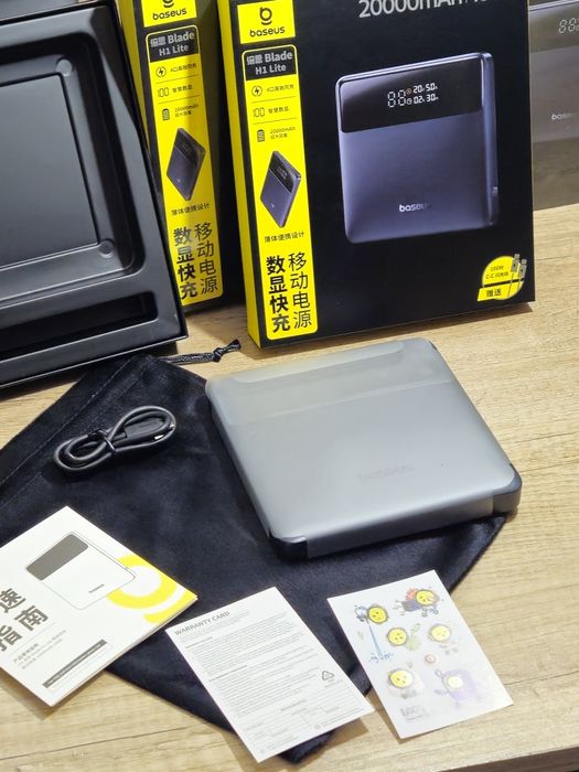 Нові! Повербанк Baseus Blade 100w 20 000 mAh