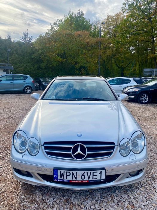 Mercedes Benz CLK 200 AUTOMAT Kompressor 2005r 1.8 benzyna Coupe RATY