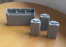 Carregador DJI e 3 baterias dji