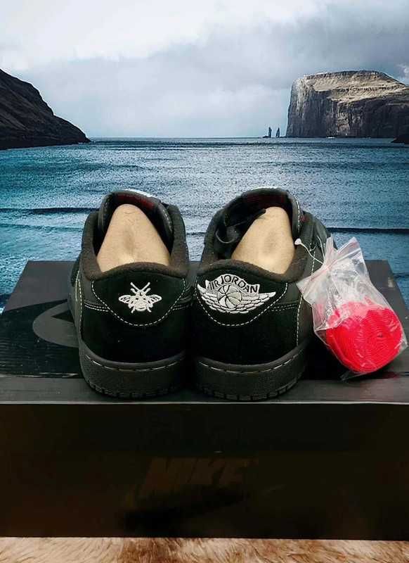 Jordan 1 Retro Low OG SP Travis Scott Black Phantom R-42