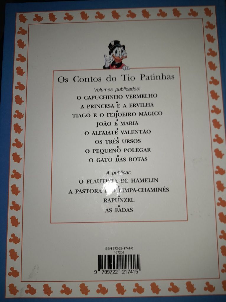 Livro Walt Disney O Gato das Botas