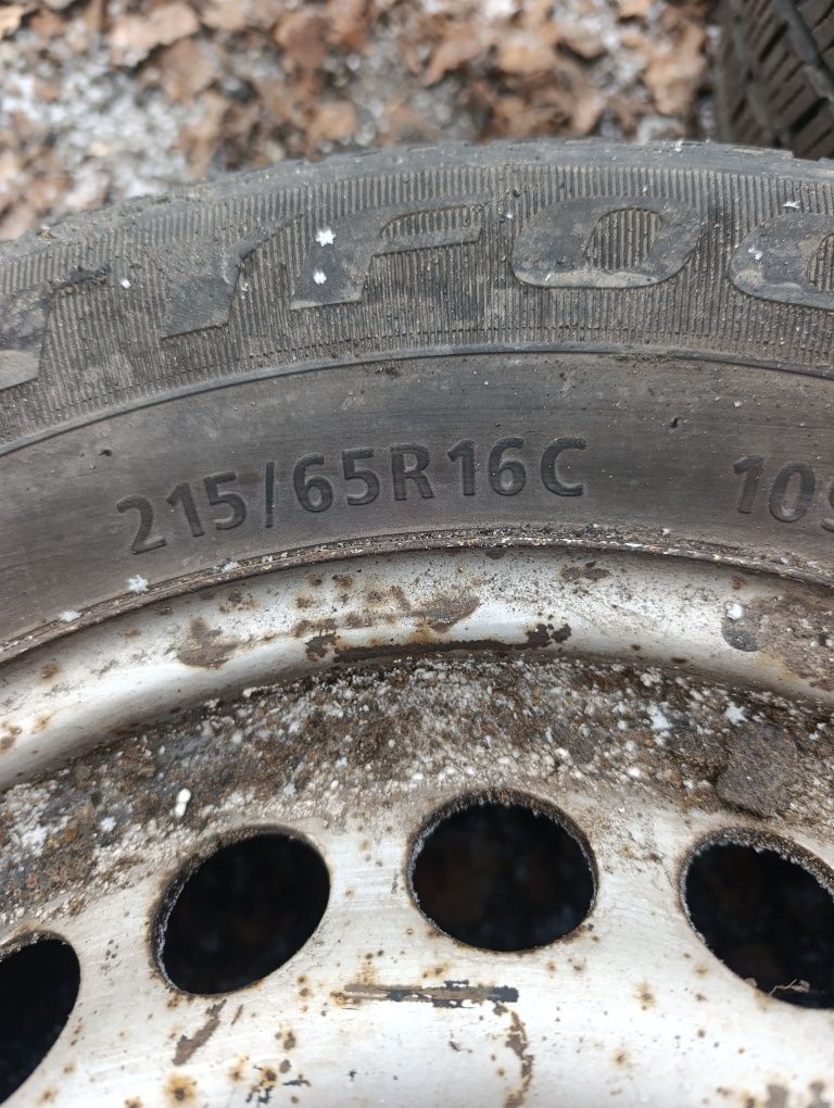 Koła 5x120 opony 215/65/16C Zima 2019rok