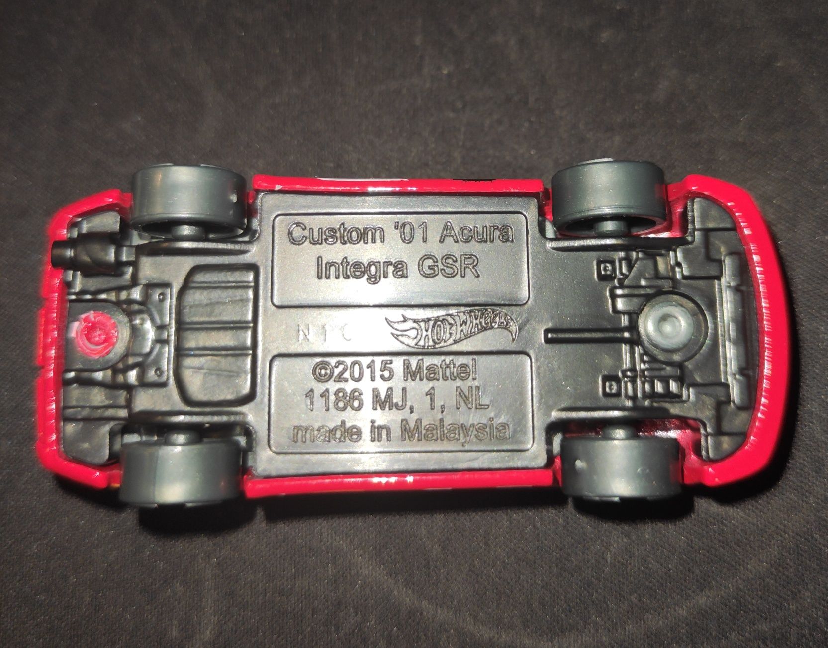 Автомобиль Hot Wheels Custom '01 Acura Integra GSR