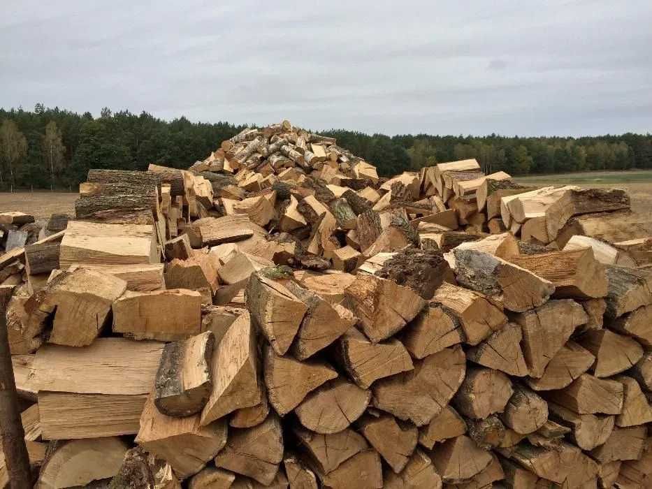 Drewno kominkowe/opałowe - pocięte i połupane