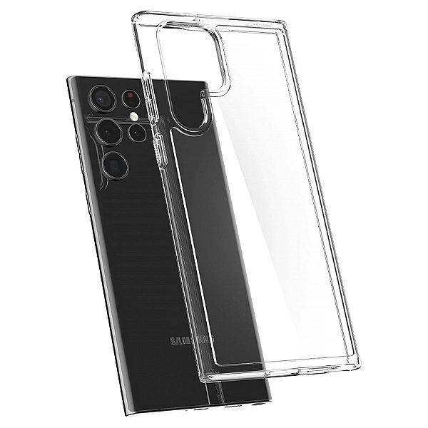 Etui Braders Spigen Ultra Hybrid do Galaxy S22 Ultra Crystal Clear