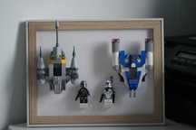 Dedykowana Ramka dla Mikromyśliwców LEGO Star Wars