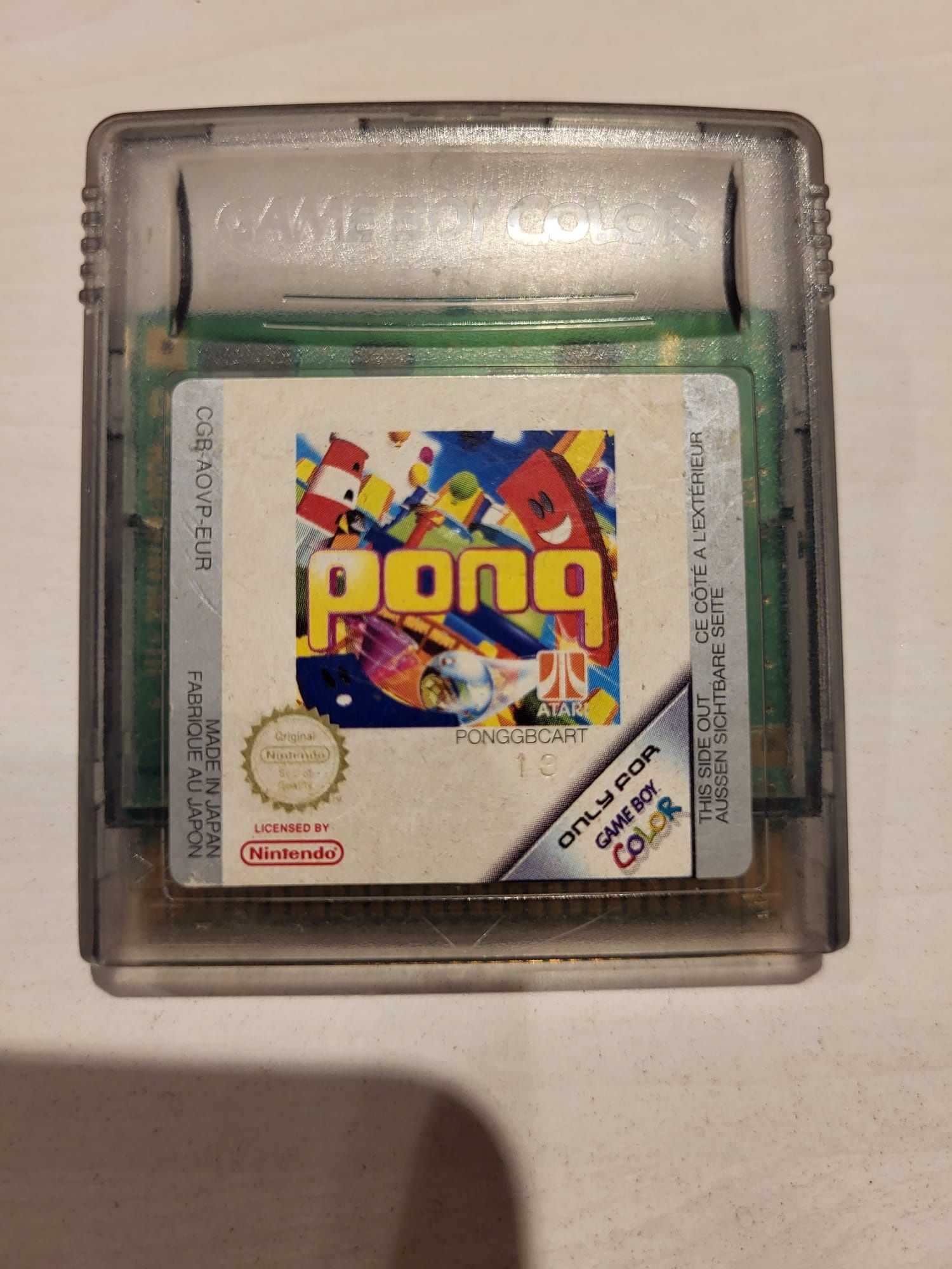 Pong gameboy color