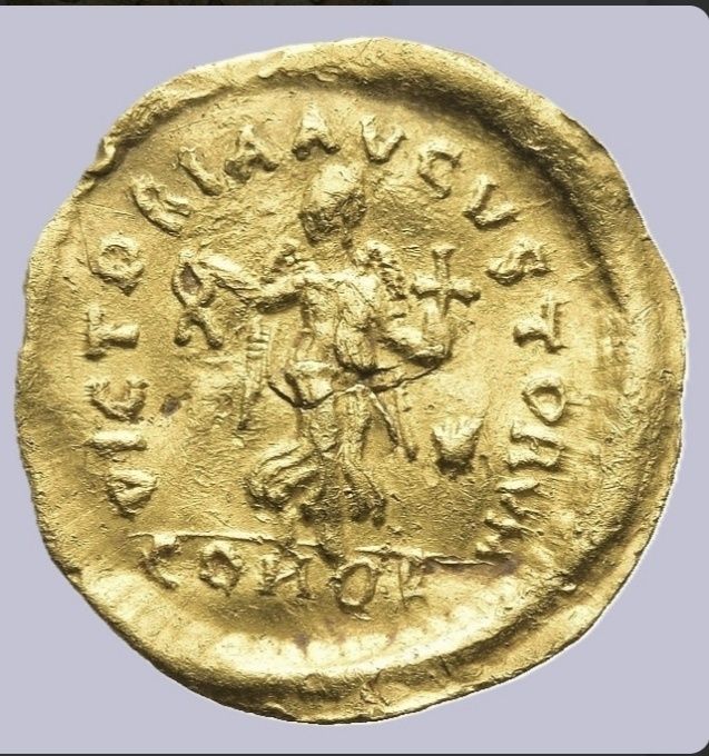 Tremissis Ouro Anastasius I