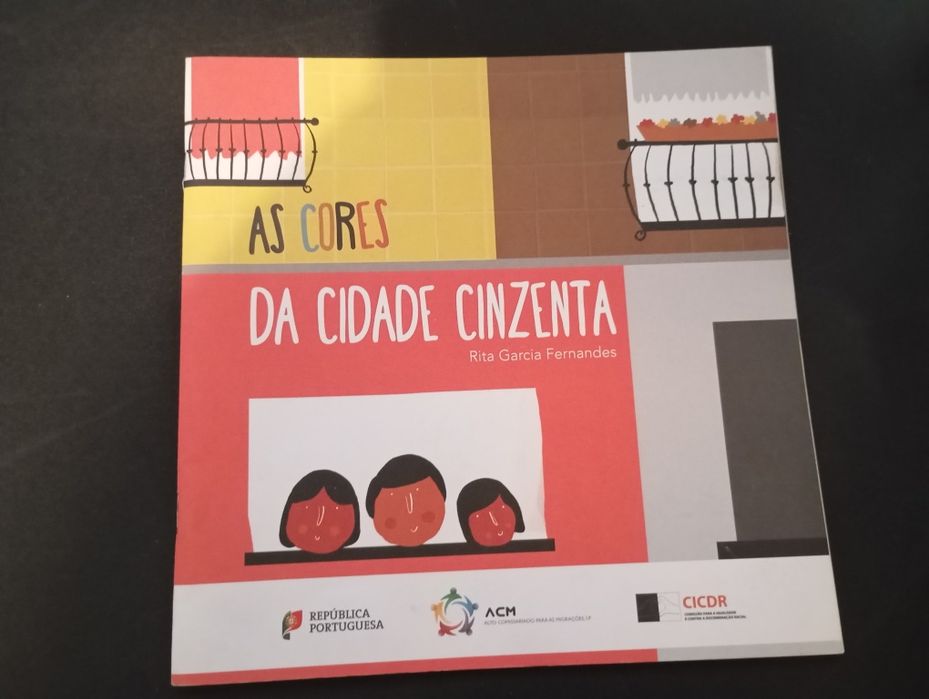 Livro " As cores da cidade cinzenta"