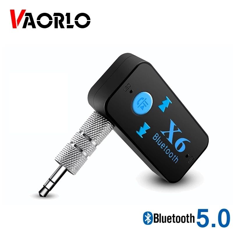 Приемник VAORLO X6 Bluetooth 5,0 , AUX, TF- карта. Блютуз приемник mp3