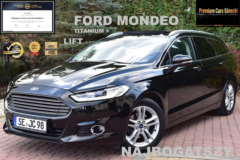 Ford Mondeo TITANIUM+*FullLED*Panorama*Navi*Kamera*Skóry*elKlapa*Radar*BLIS*SONY*