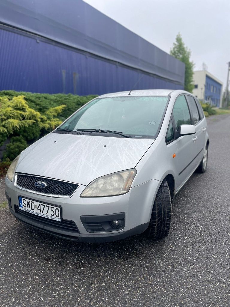 Ford C-Max 1.6 TDCi, 2005 r., srebrny
