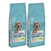 Karma dla psa sucha Purina DOG CHOW Puppy Large Breed z indykiem 14kg