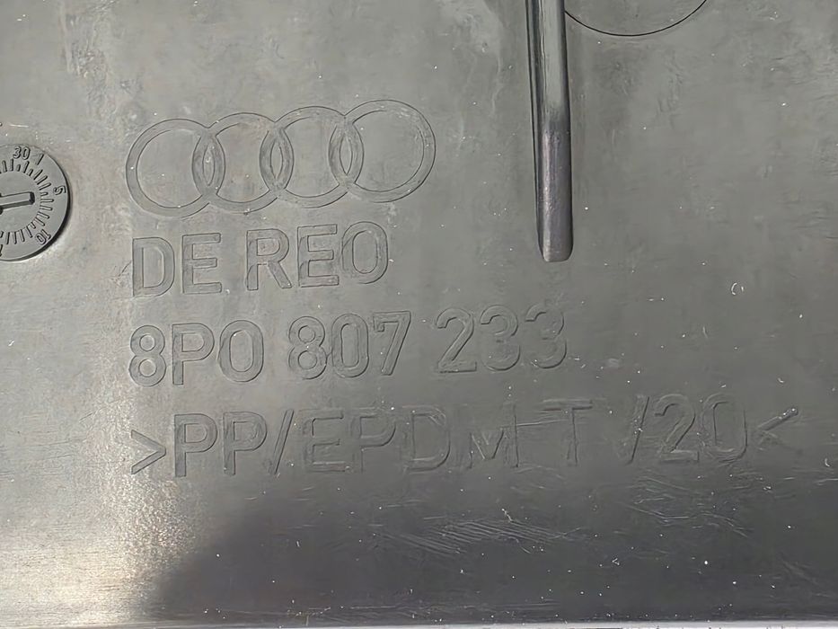 zderzak przód audi a3 8p lift 08 - 12 8p0807437h 8p0807233 + płyta