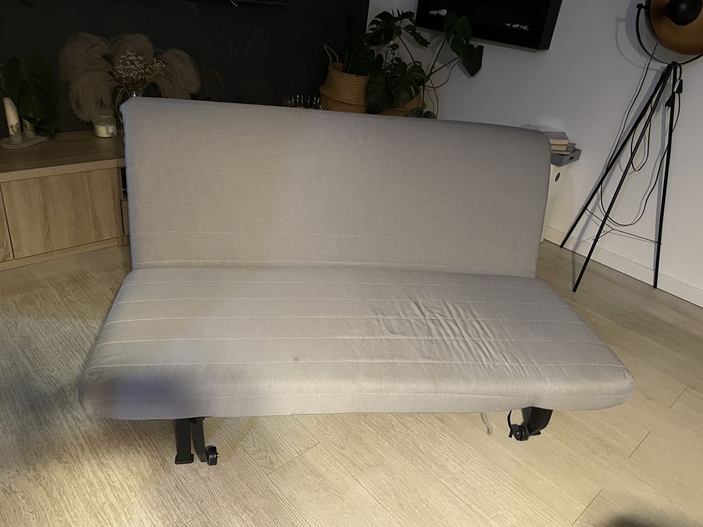 Kanapa sofa Ikea lycksele łóżko materac