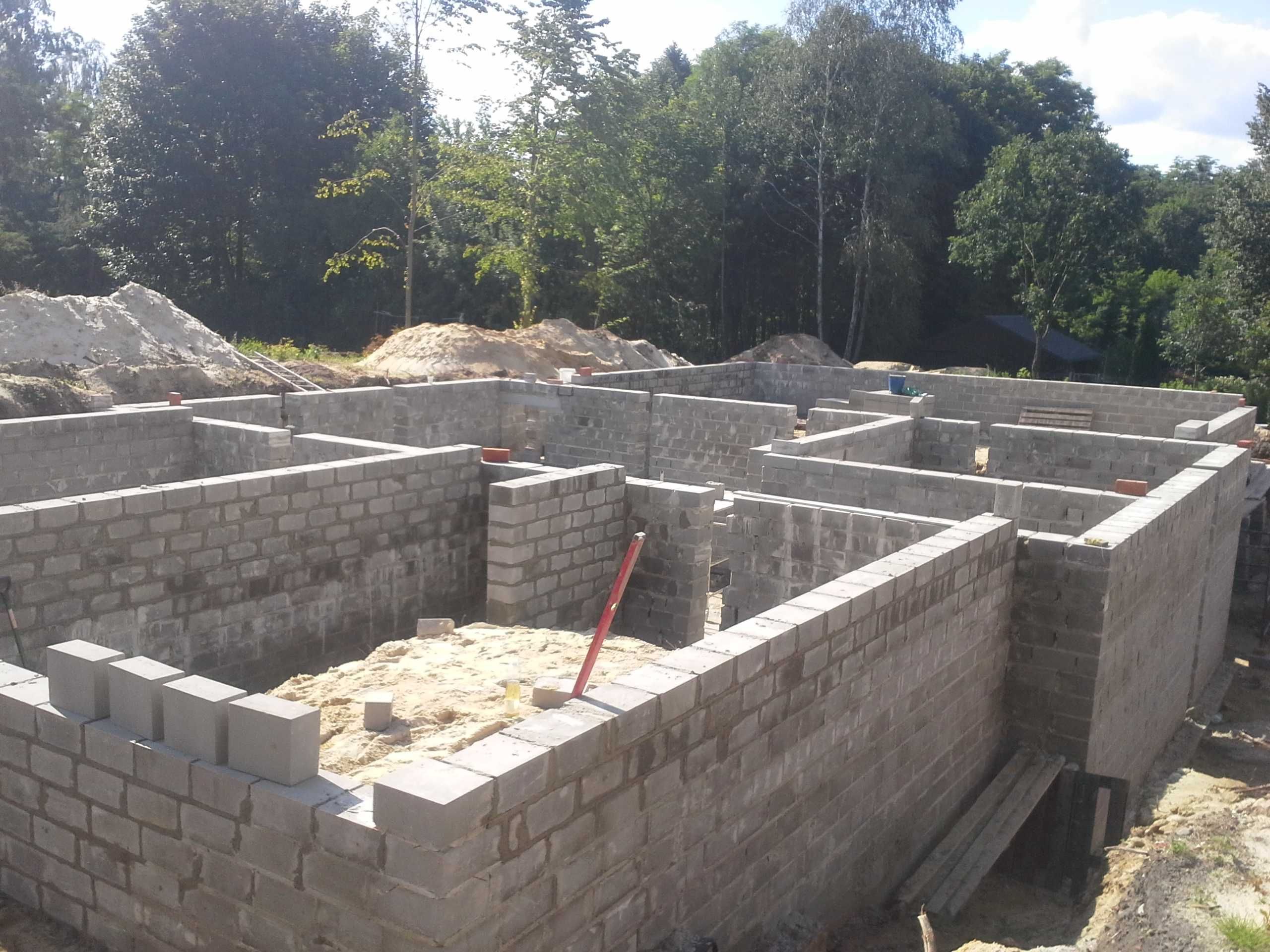 Budowa domów stan surowy, ocieplenia, wyburzenia rozbiórki