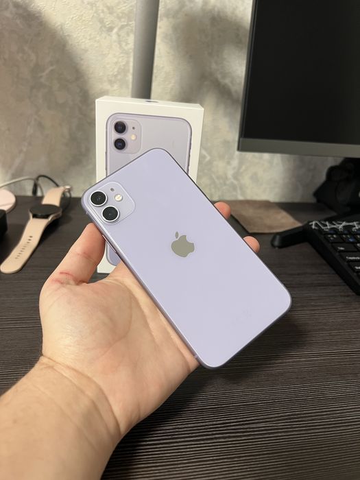 iPhone 11 64Gb • Полный комплект • Идеал • Айфон