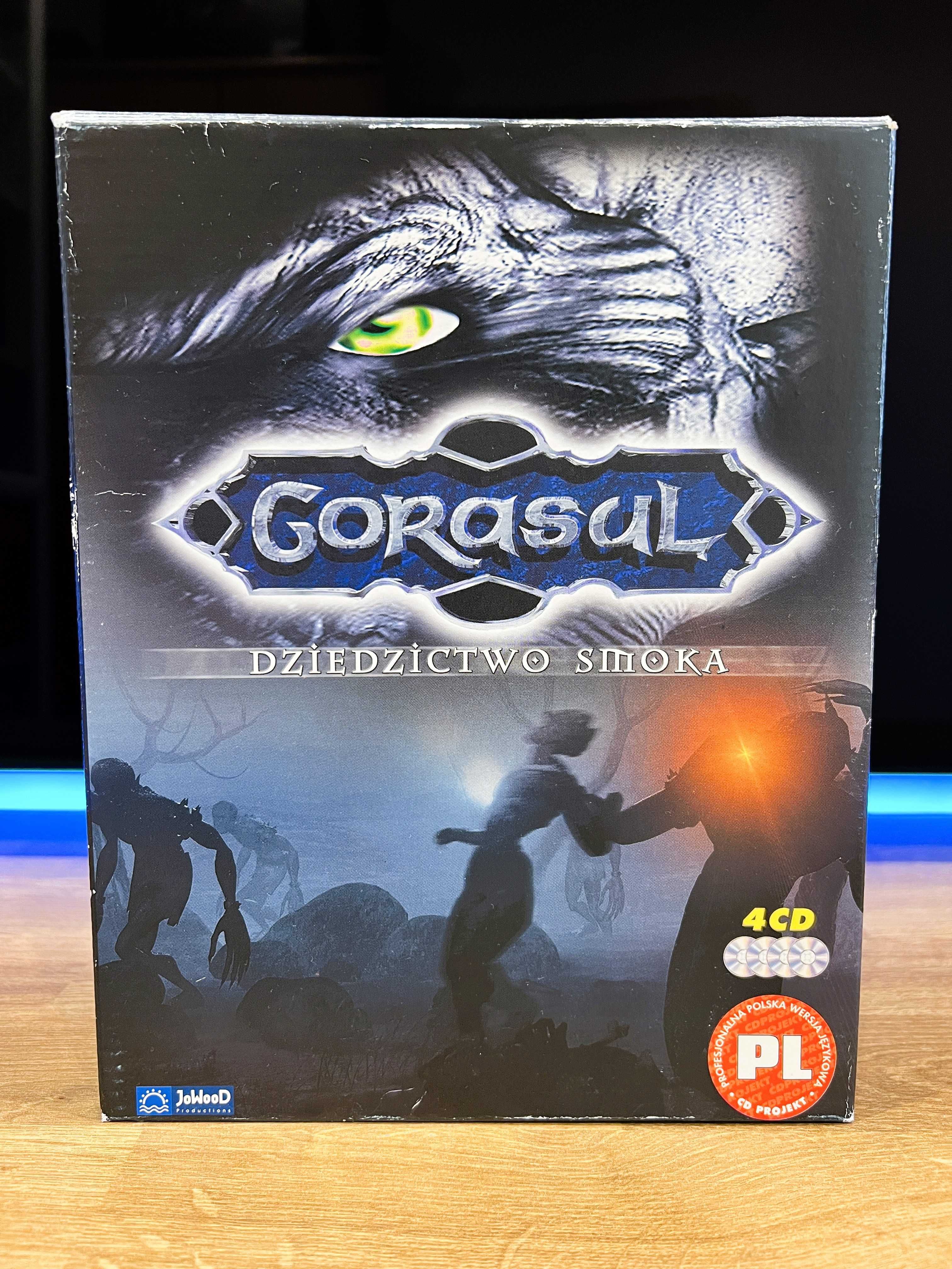 Gorasul Dziedzictwo Smoka (PC PL 2002) BIG BOX wydanie eXtra Gra