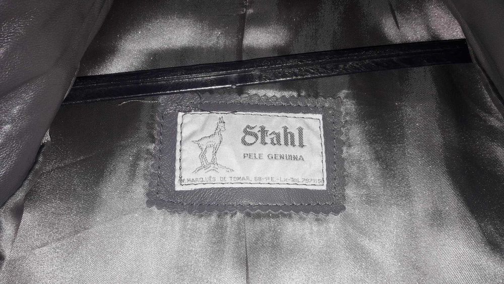 casaco pele verdadeira cor cinza