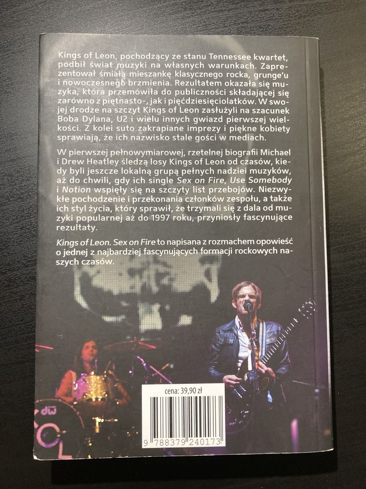 Książka „The Kings of Leon: Sex on Fire”