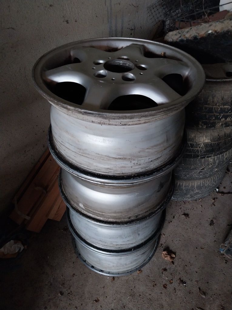 4 × jantes Mercedes  originais  15 5× 112