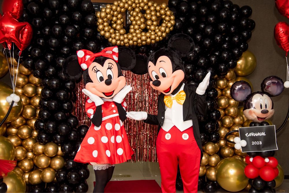 Mascotes Mickey e Minnie