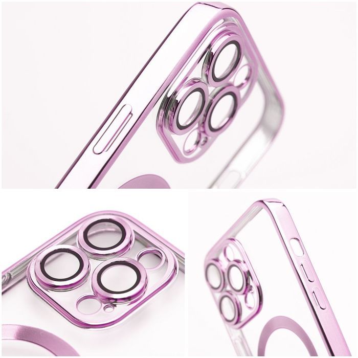 ELECTRO Etui IPHONE 15 złoty róż