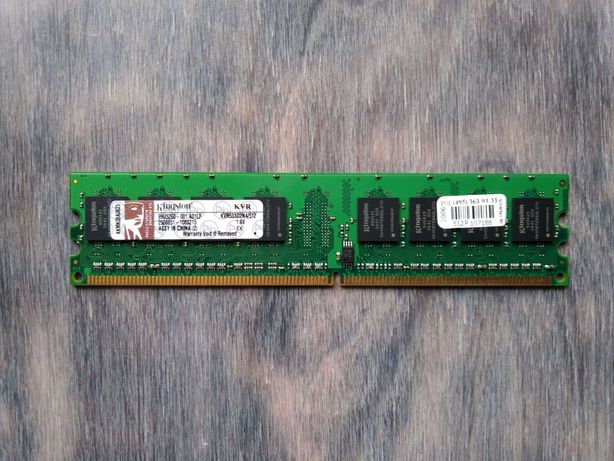 Оперативная память Kingston DDR2-266 512MB PC2-4300 (KVR533D2N4/512)