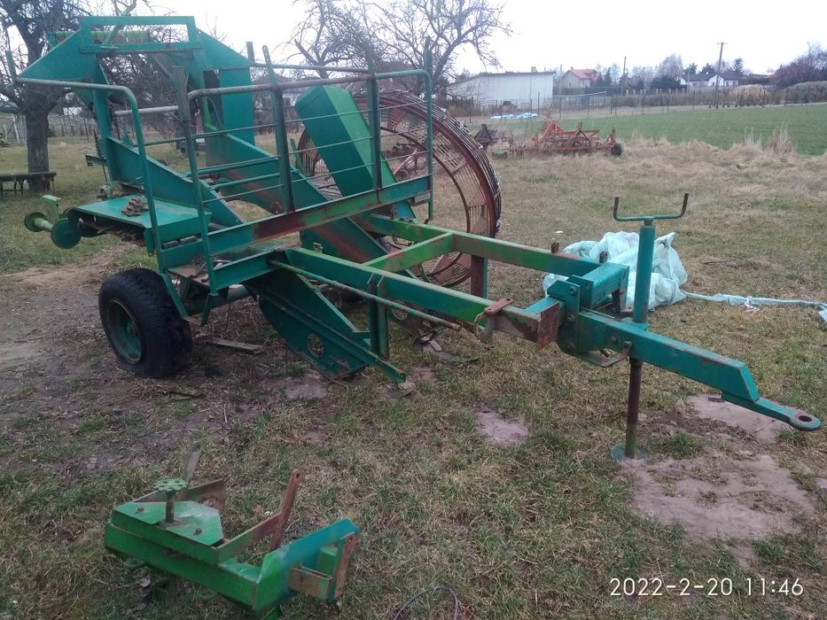 Rama z kołami kombajn Anna Wuhlmaus z644 podstawa przyczepy platforma